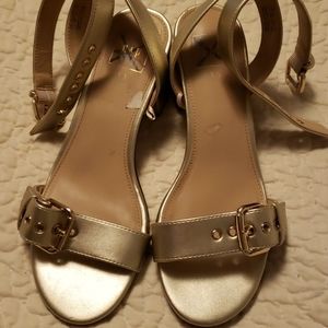 Gap gold sandals